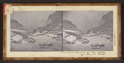 View from the Foot of the Upper Yosemite Fall by Carleton E. Watkins